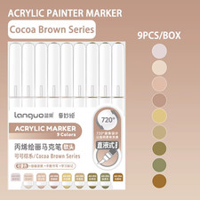 Languo 9Pcs Acrylic Paint