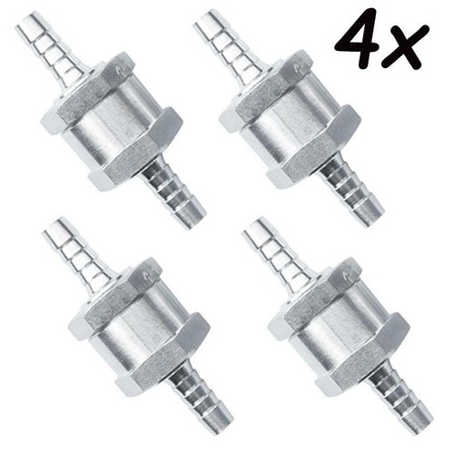 8mm non return fuel - 4x, 5/16"