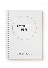 Personalised Order Book Own Logo, Order forms, Customer Log, Business Sales
