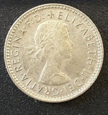 Sixpence. Australian. 1963