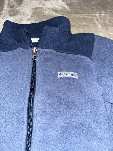 Columbia navy full zip fleece - columbia,