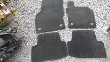 Genuine AUDI A3 Sportback 8YA 2020 on front & rear carpet mat set dark gray
