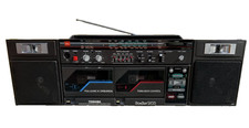 TOSHIBA RT-SX55 Rare Vintage Cassette Deck Boombox Retro Japan Serviced Warranty