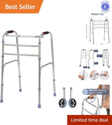 Ergonomic folding walker - walker, for