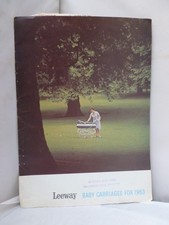 Leeway Baby Carriages / Prams for 1963 - Colour Illustrated Brochure