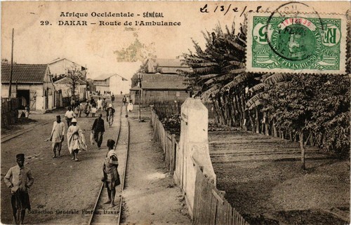 Old postcard senegal - postcard, ak