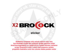 Brocock Vinyl Decal Sticker