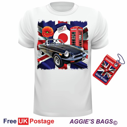 Car art design - art, mgb