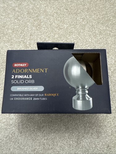 Adornment finials solid orb - 2,