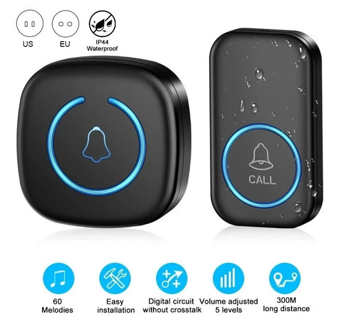 Waterproof wireless door bells - wireless,
