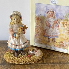 Leonardo Collection, Poppy Picking, Christine Haworth, Crisalis Figurine, Boxed