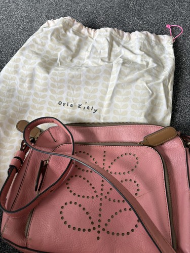 Orla kiely pink iris - iris, bag