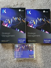 CIMA Kaplan Strategic Level E3 Study Text, Exam Practice Kit And Revision Cards