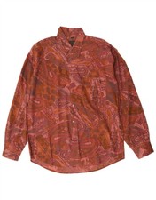 Vintage Mens Shirt Large Pink