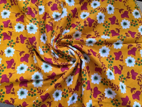 7metres printed cotton lawn - 2.7metres,