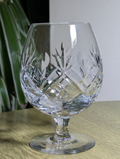 Crystal brandy glasses 4 7/8"