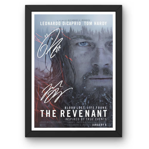 The revenant signed leonardo - the,