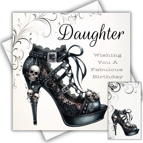 Daughter birthday card with - birthday,