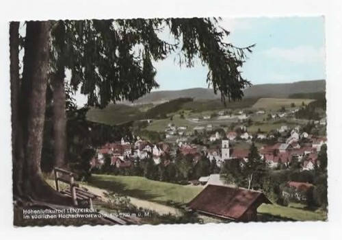 Postcard lenzkirch the - in,