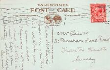 FAMILY HISTORY - POSTCARD - LEWIS - THORTON HEATH BENSHAM MANOR ROAD SURREY 5