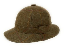 Brown Tweed Lined Deerstalker