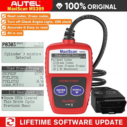 Autel maxiscan ms309 car - autel,