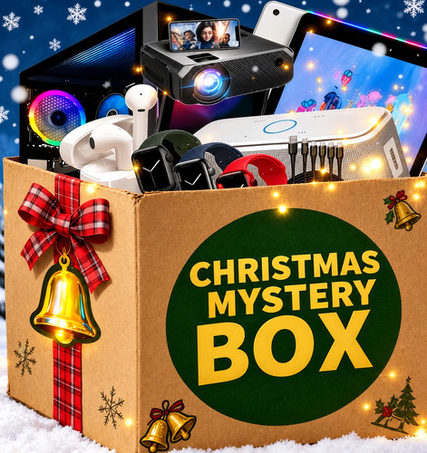 Christmas mystery box tech - christmas,