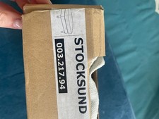 IKEA STOCKSUND Cover for Footstool / Ottoman in Ljungen Beige, 902.820.57