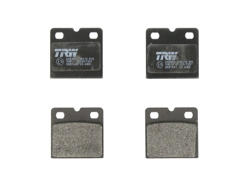 Parking brake pad - set, rear