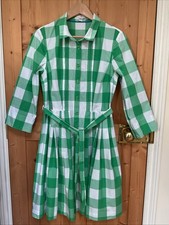 Boden Cotton Shirt Dress Size