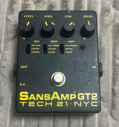 Tech sansamp gt2 - tech, 21