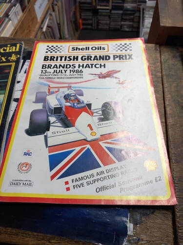 British grand prix 1986 - british,