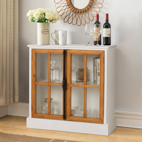 Accent cabinet with doors - with,