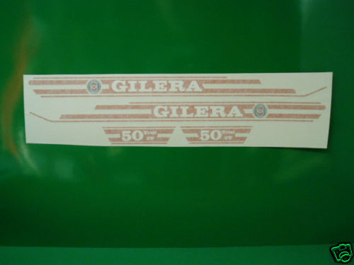 Gilera trial stickers - 5v,
