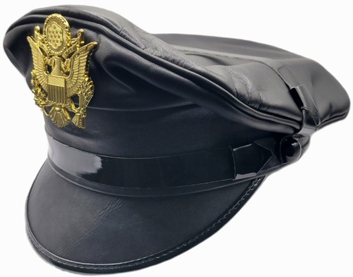 Genuine black leather army - genuine,