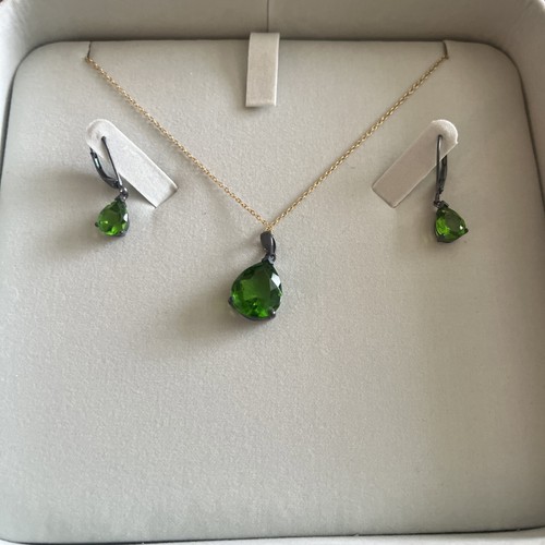 Stauer green gold pendant - stauer,