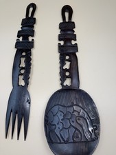 African Hand Carved Giraffe