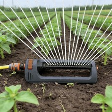 Oscillating lawn sprinkler - oscillating,
