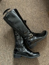 Clarks Ladies Black Patent