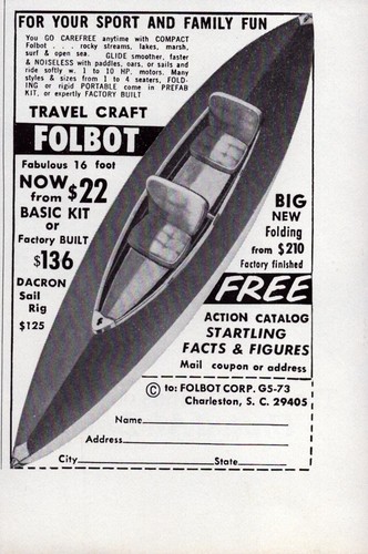 Folbot canoe travel - canoe, 16ft