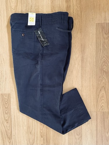 Autograph mens linen navy - autograph,