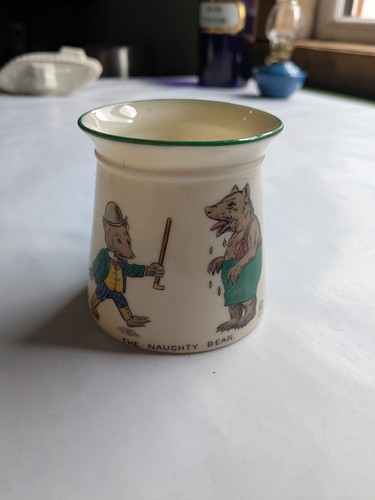 Goss the naughty bear cup - w,