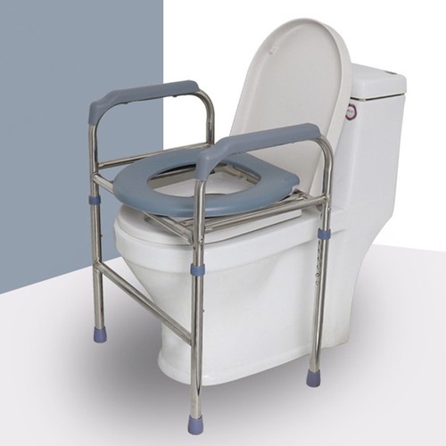 Raised toilet seat frame - seat,