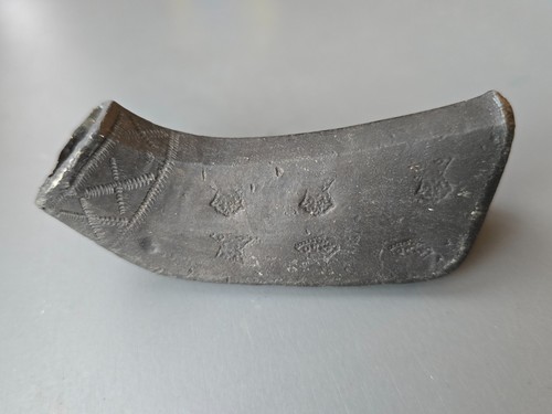 Ancient antique engraved - engraved, dutch