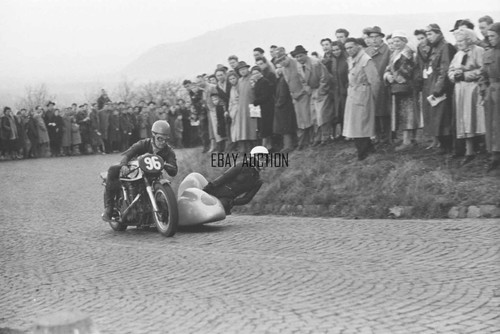 Norton 500cc sidecar factory