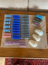 Vintage Hair Rollers Curlers and Ear Protectors x3 Job lot Bundle