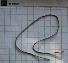 30 cm 99.9% Indium metal wire