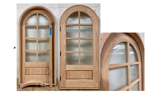 Rustic solid white - , oak