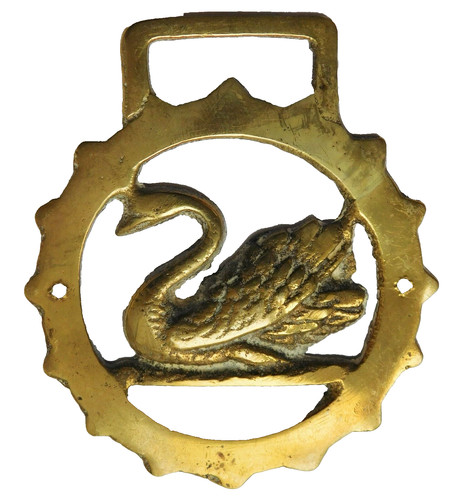 Vintage peerage horse brass - vintage,