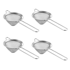  4 Pcs Barware Sieve Conical